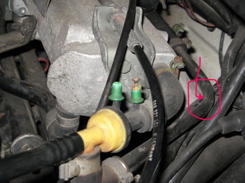 vacuum leak/rough engine idle/very poor fuel economy VW Vortex